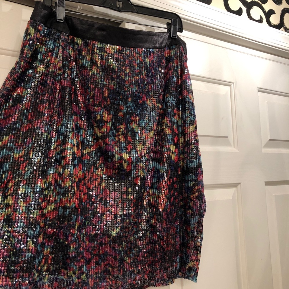 Lane Bryant Sequined Skirt